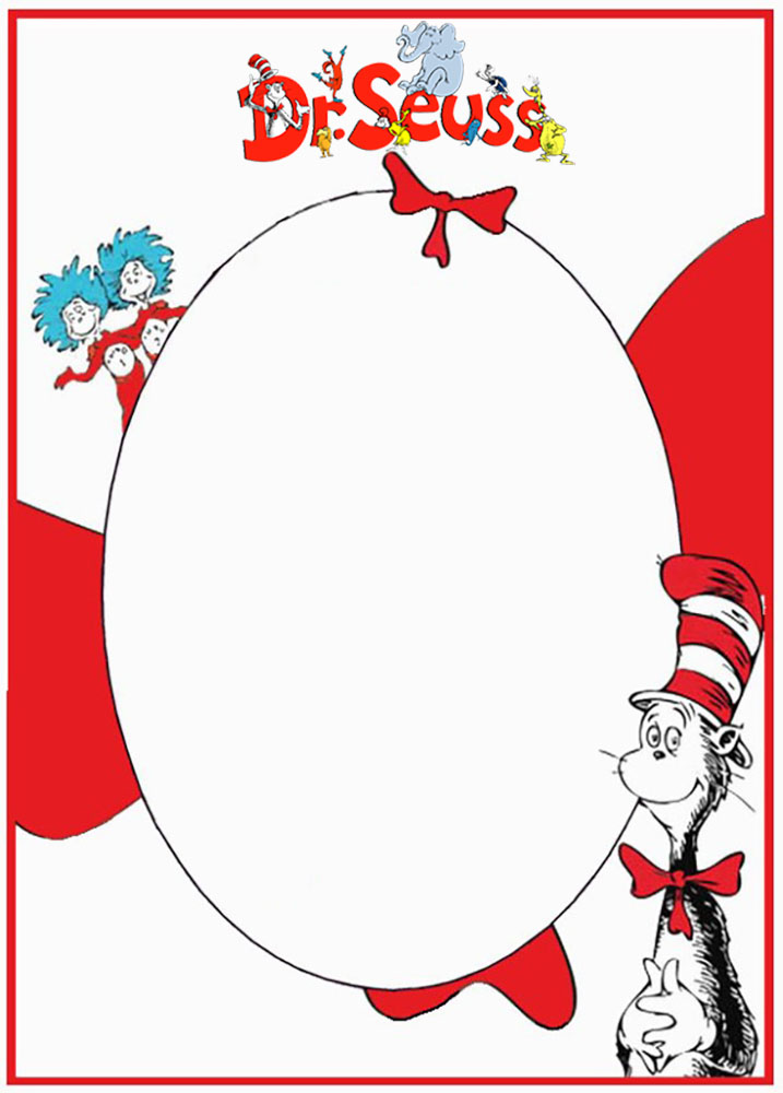 Dr Seuss Free Printable