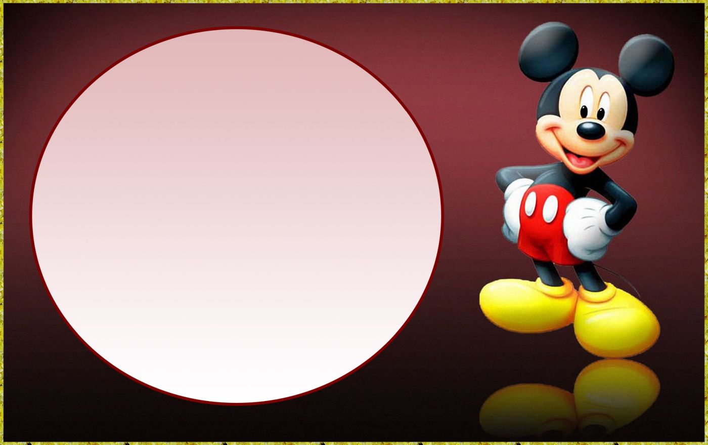 Printable Free Mickey Mouse Invitation Invitations Online