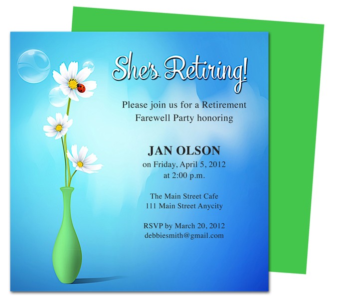 Tips On How To Create Appealing Retirement Party Invitations 