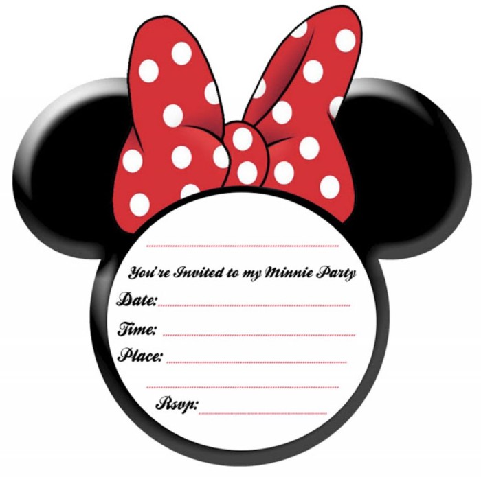 free online minnie mouse baby shower invitations