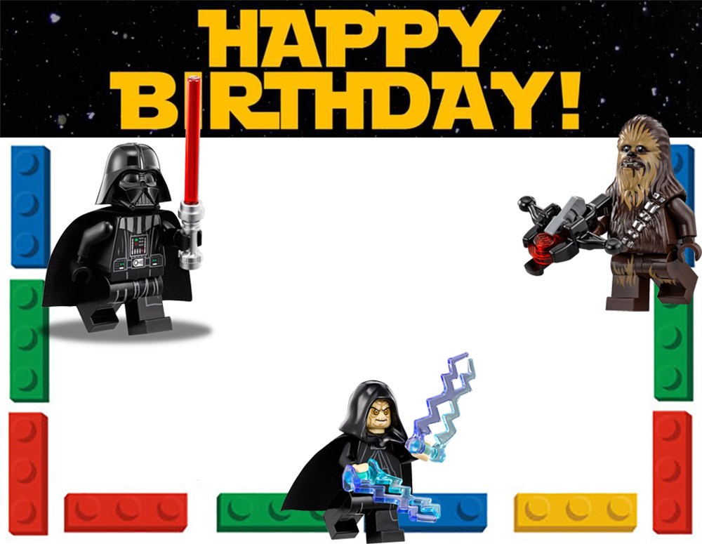 Lego Star Wars Birthday Invitation Template Invitations Online