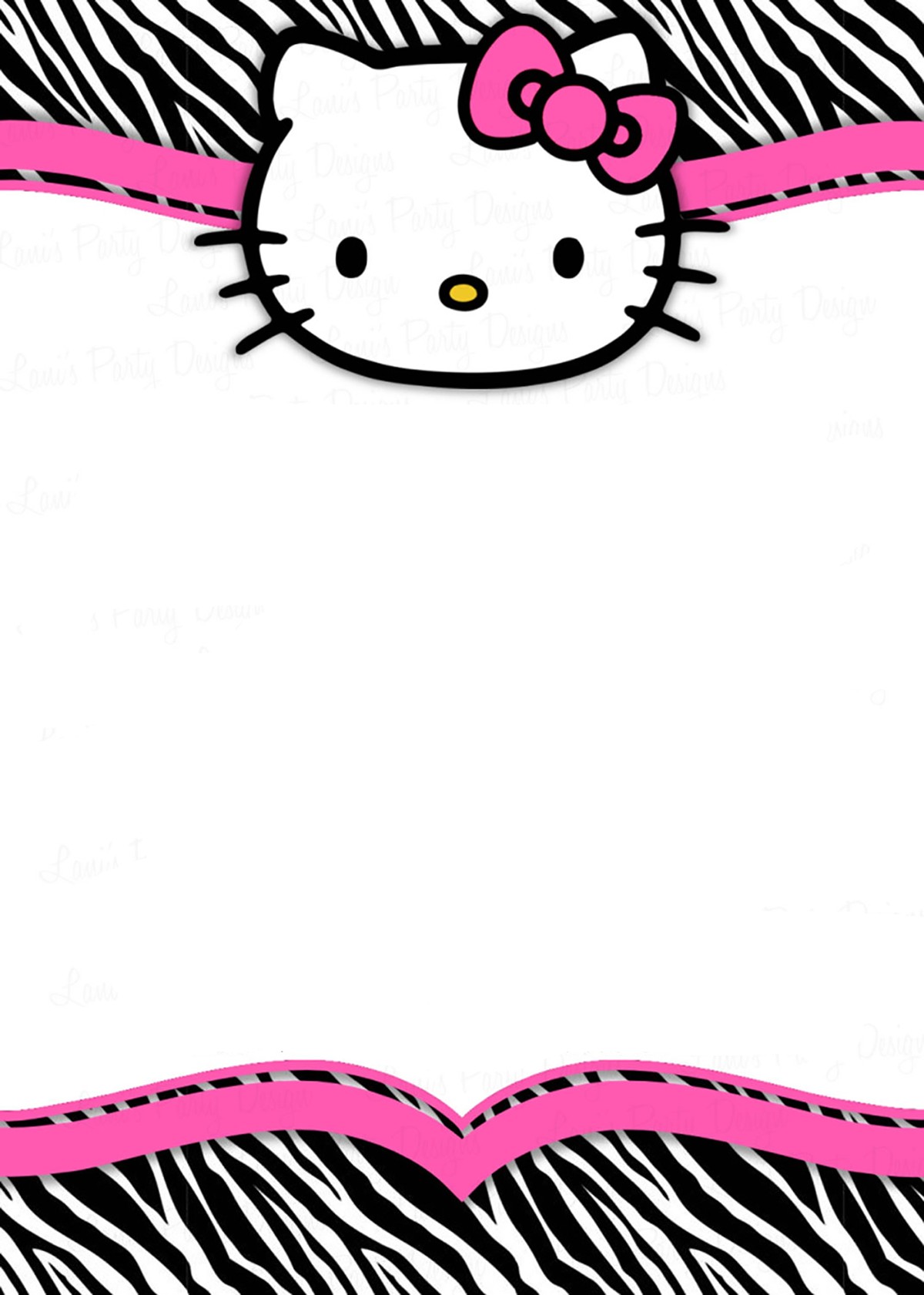 Dinywageman: Hello Kitty Printable Invitations