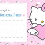 Printable Hello Kitty Birthday Invitations – Invitations Online