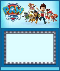 Free Paw Patrol Invitation Template – Invitations Online