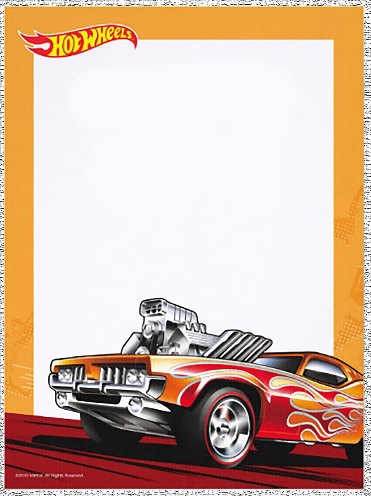 Free Printable Hot Wheels Invitation Templates For Download Invitations Online