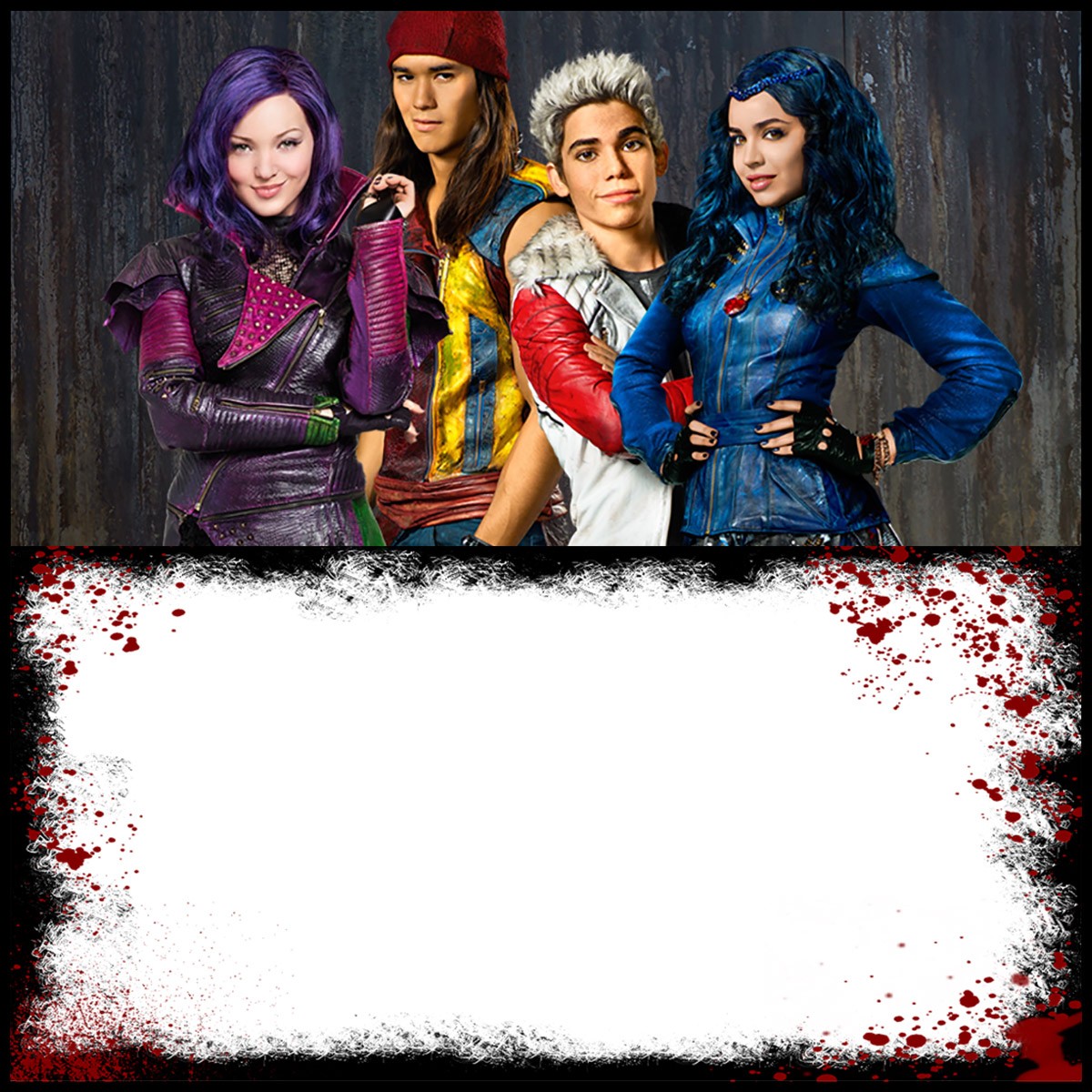 Descendants Free Printable Invitations Free Printable Templates