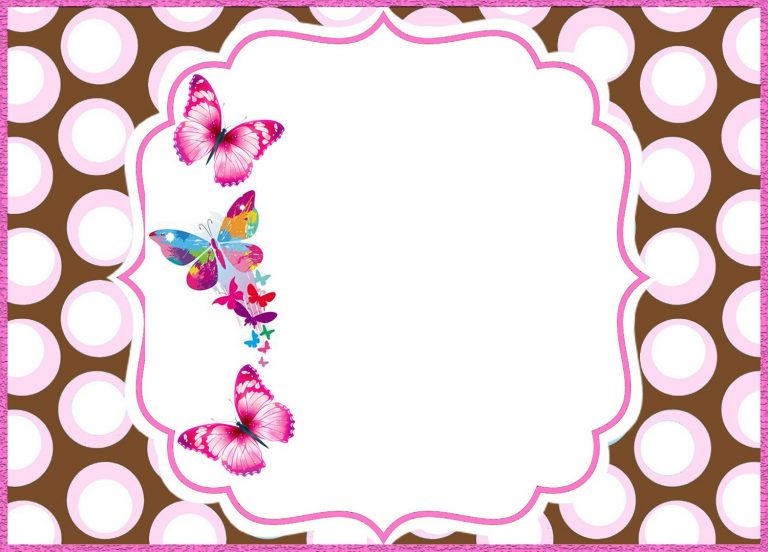 Butterfly Party Invitation Ideas and Free Invitation Templates ...